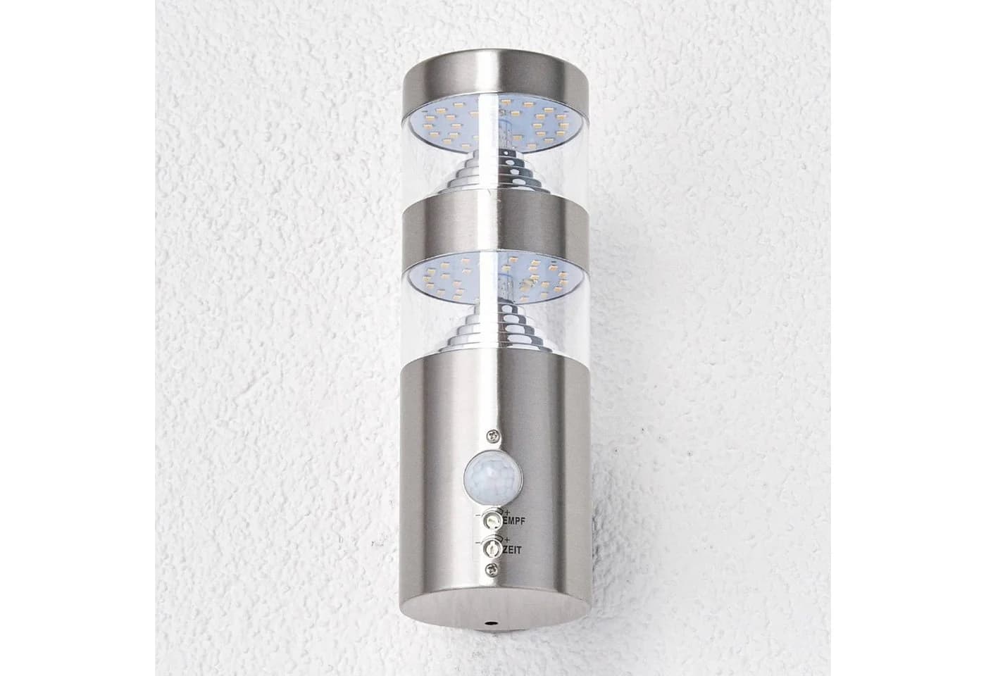 Lindby Außen-Wandleuchte Lanea LED 9W warmweiß mit Bewegungsmelder - Bild 3
