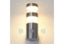 Lindby Außen-Wandleuchte Lanea LED 9W warmweiß mit Bewegungsmelder Bild 4