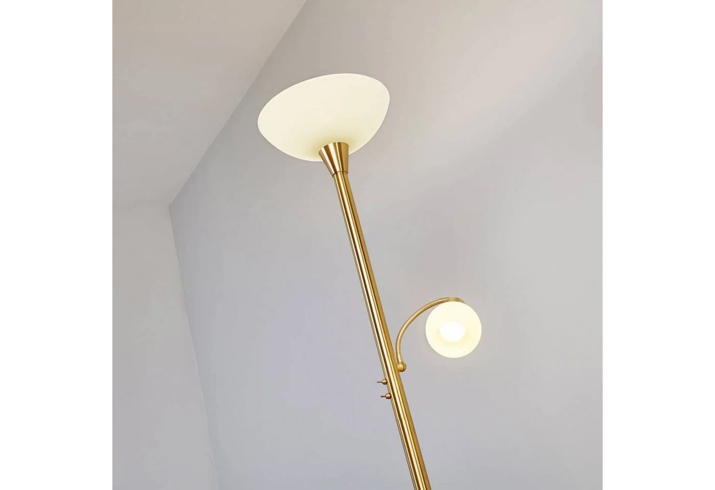 Lindby Stehlampe Elaina Messing 183 cm LED - Bild 5