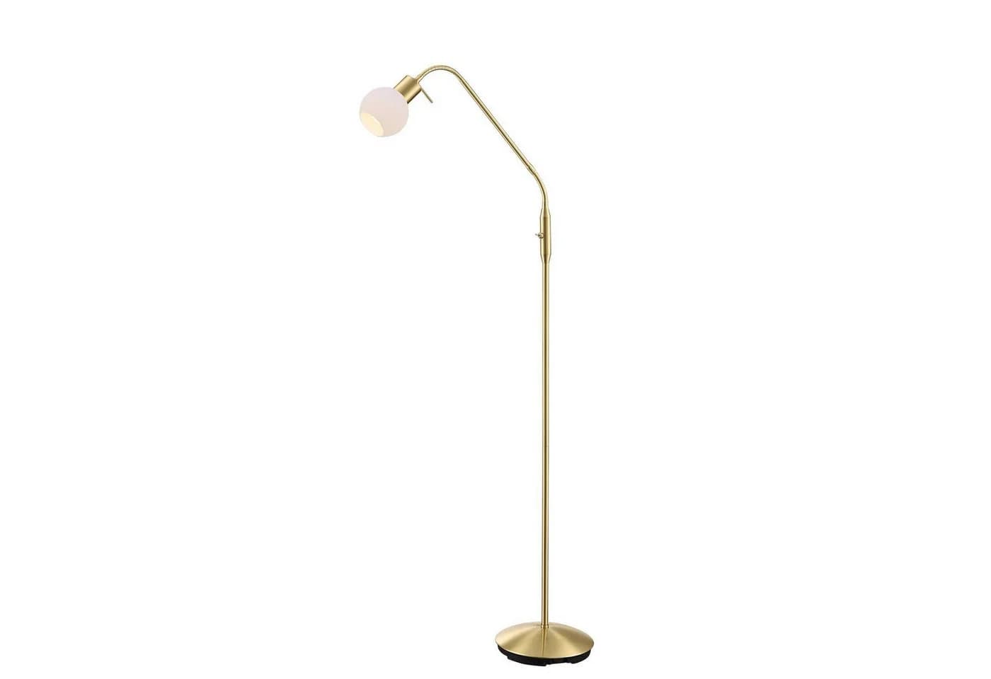 Lindby Stehlampe Elaina Messingfarben Flexibel E14 - Bild 2