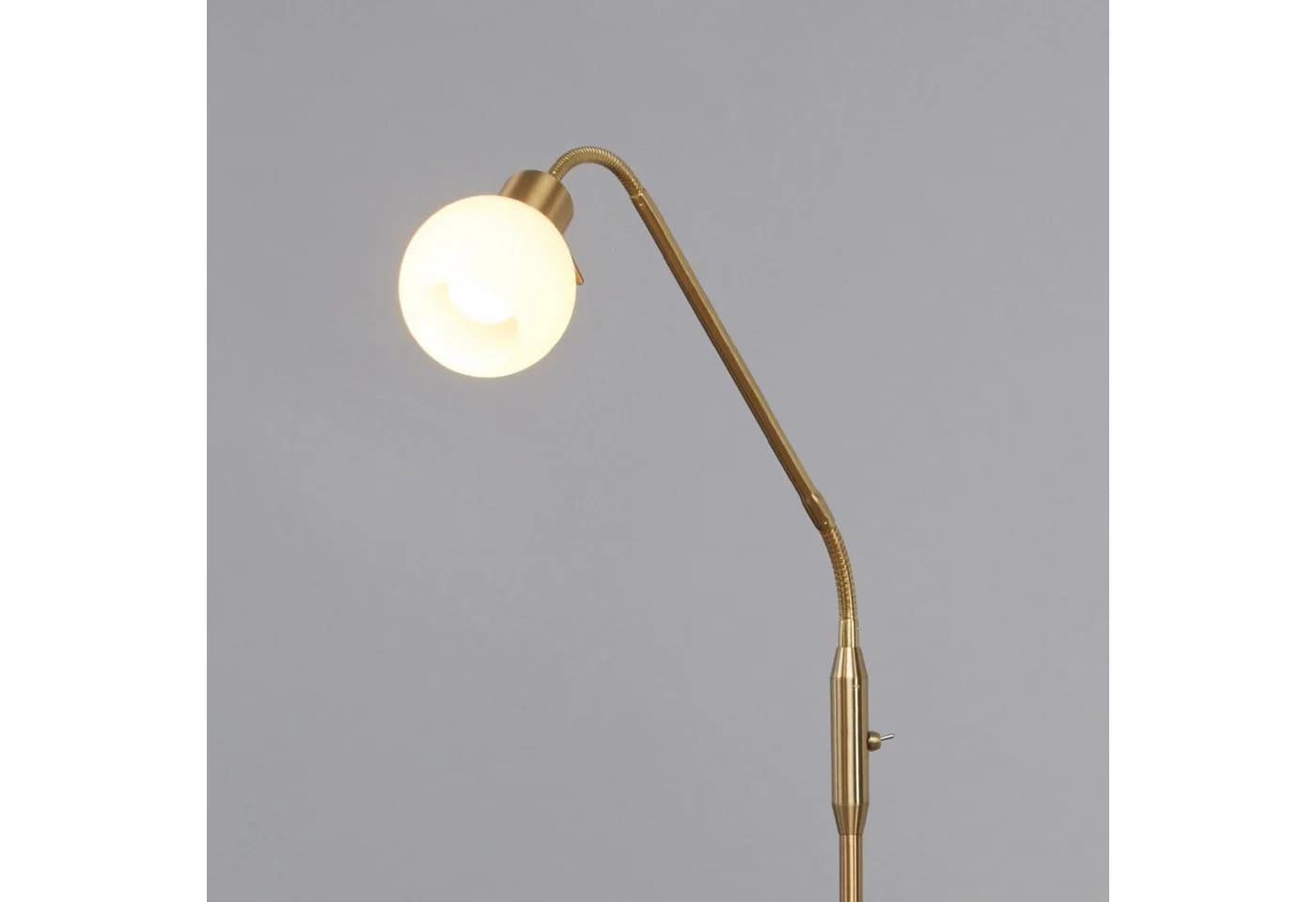 Lindby Stehlampe Elaina Messingfarben Flexibel E14 - Bild 4