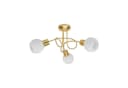 Lindby Deckenleuchte Elaina Metall Gold/Messing 3x4,5W LED Bild 2