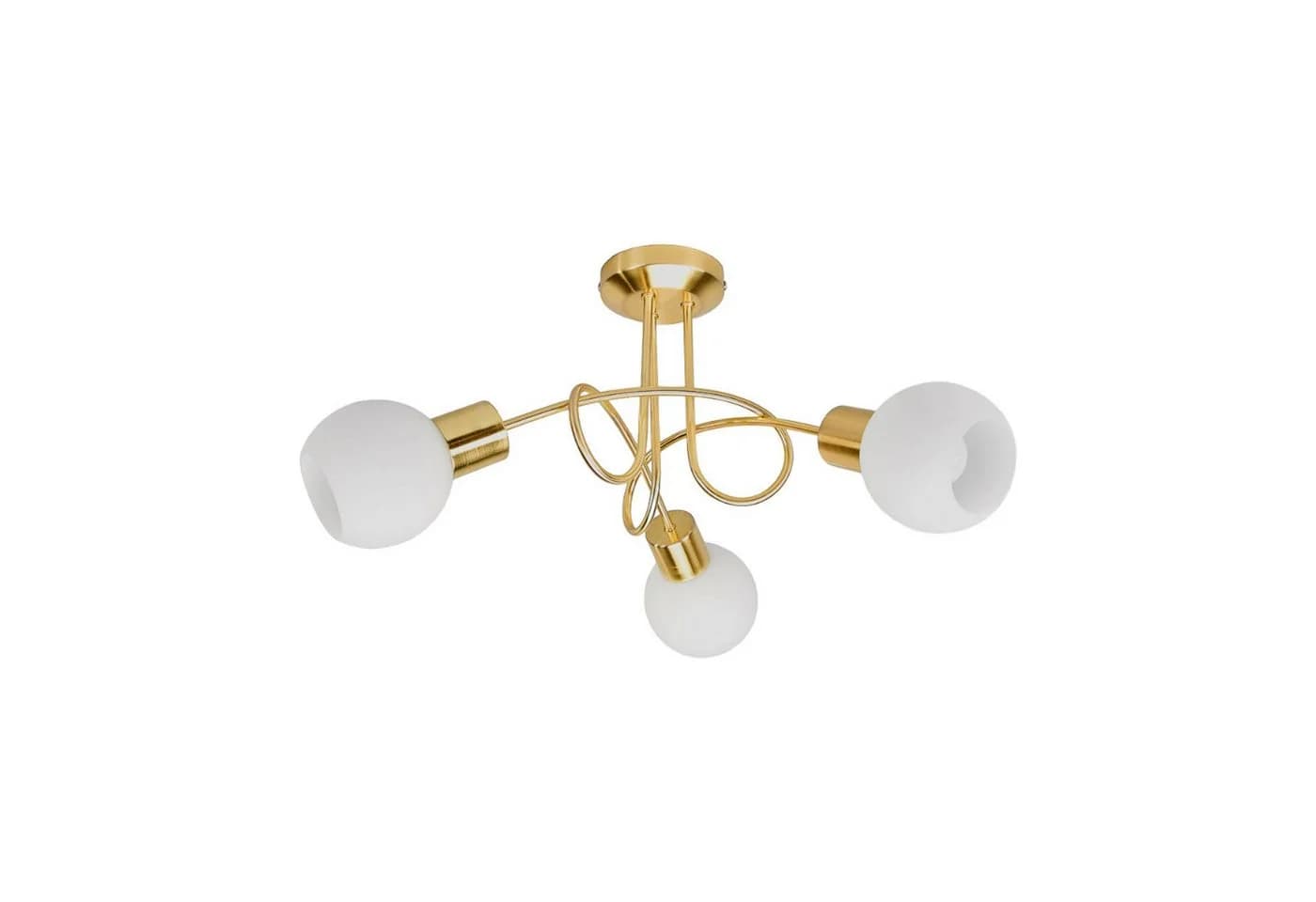 Lindby Deckenleuchte Elaina Metall Gold/Messing 3x4,5W LED - Bild 2
