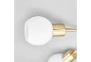 Lindby Deckenlampe Elaina Ø54cm 5-flg. Messing Glas E14 Bild 5
