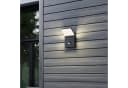 LED-Außenwandleuchte Nevio Metall Anthrazit Sensor Bild 3