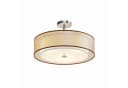 Lindby Deckenleuchte Pikka Braun Chrom 3x11W LED Hängeleuchte Bild 2