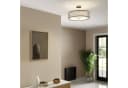 Lindby Deckenleuchte Pikka Braun Chrom 3x11W LED Hängeleuchte Bild 3