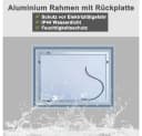 duschspa Badspiegel 50-70 cm Touch Kaltweiß LED Bild 5