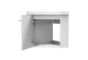 duschspa Eckwaschtisch 45 cm Weiß Mineralguss mit Unterschrank Bild 4