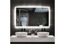 duschspa LED Badspiegel 100cm mit Beleuchtung und Beschlagfrei Bild 2