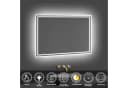 duschspa LED Badspiegel mit Bluetooth, Dimmbar, Beschlagfrei, Aluminiumrahmen Bild 3