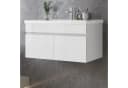 duschspa Waschtisch Unterschrank Set Hochglanz Softclose Bild 2