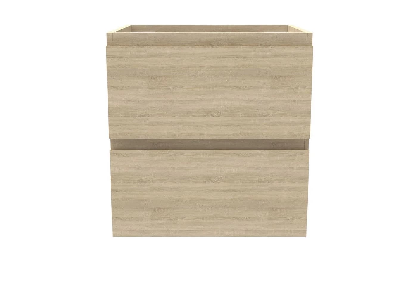 Aica Sanitär Waschtischunterschrank Modern Weiß Softclose - Bild 4