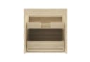 Aica Sanitär Waschtischunterschrank Modern Weiß Softclose Bild 5