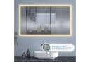 Aica Sanitär Badspiegel mit LED-Beleuchtung dimmbar Bild 4