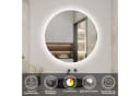 Aica Sanitär Badspiegel Rund LED Dimmbar IP44 Touch Bild 1