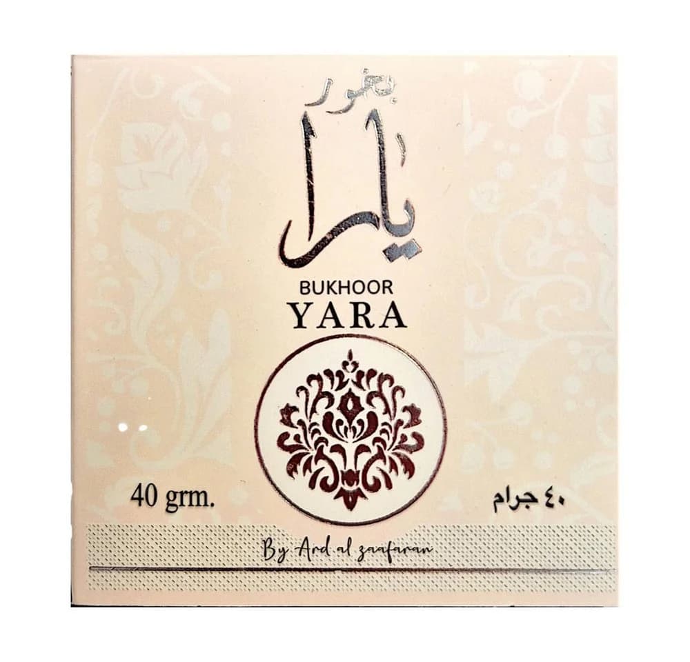 Ard Al Zaafaran Yara Bakhoor Räucherwerk 40g Orientalischer Raumduft