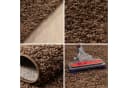 SIMPEX24 Teppich Unicolor Einfarbig Rund 30 mm Shaggy Wohnzimmer Bild 1