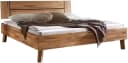HOME AFFAIRE Chavot II Massivholzbett Kernbuche Beige Bild 1