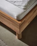 HOME AFFAIRE Chavot II Massivholzbett Kernbuche Beige Bild 3