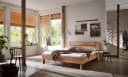 HOME AFFAIRE Chavot II Massivholzbett Kernbuche Beige Bild 5