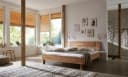 HOME AFFAIRE Chavot II Massivholzbett Wildeiche Braun Bild 2