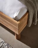 HOME AFFAIRE Chavot II Massivholzbett Wildeiche Braun Bild 3