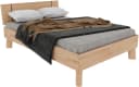 HOME AFFAIRE Chavot II Massivholzbett Kernbuche Beige Bild 1