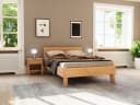 HOME AFFAIRE Chavot I Massivholzbett Kernbuche Beige Bild 2
