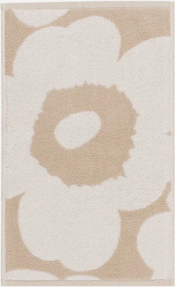 Marimekko Gästehandtuch Unikko Beige Weiß Frottee - Bild 2