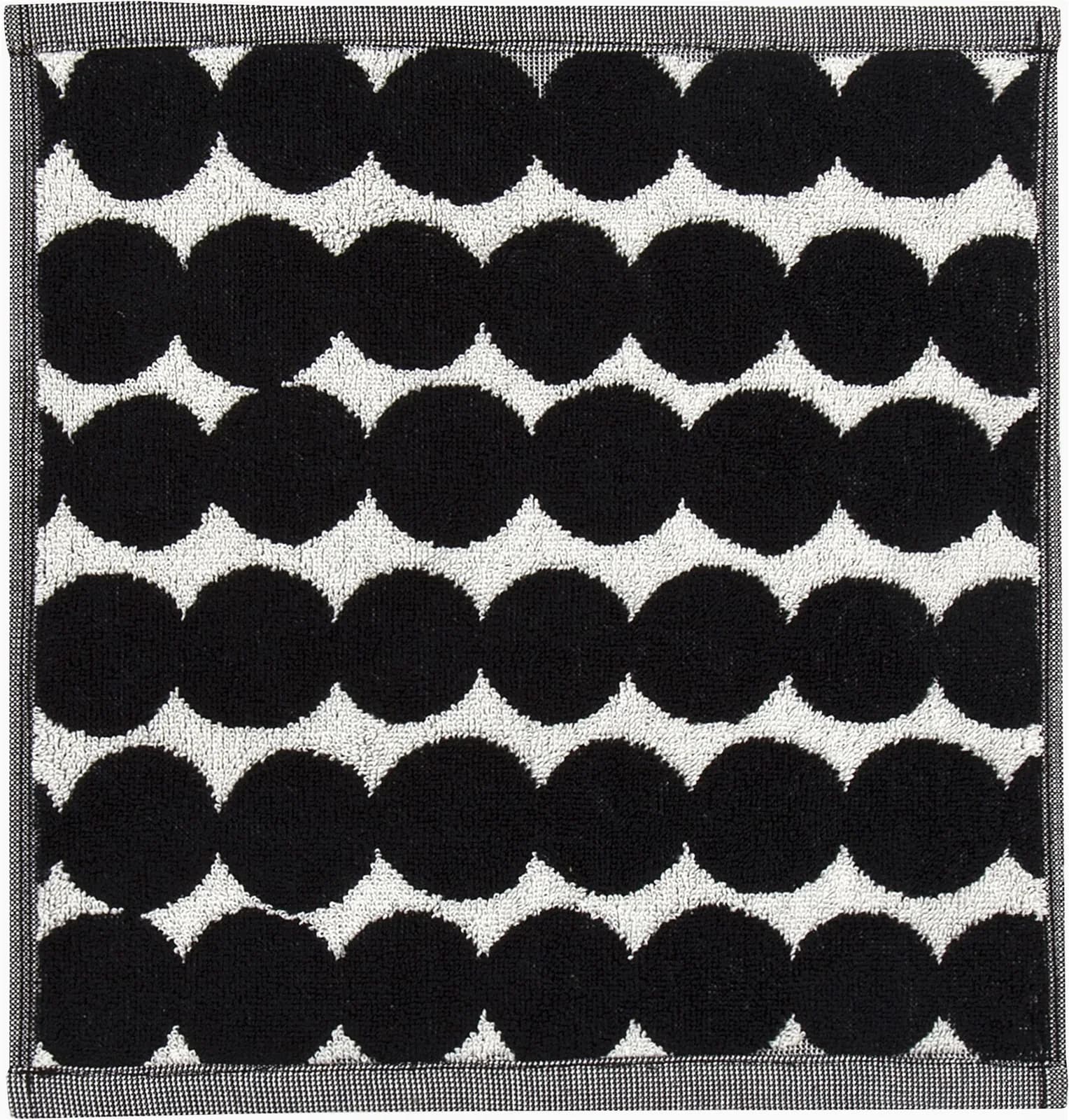 MARIMEKKO Seiftuch RÄSYMATTO Schwarz-Weiß Frottee