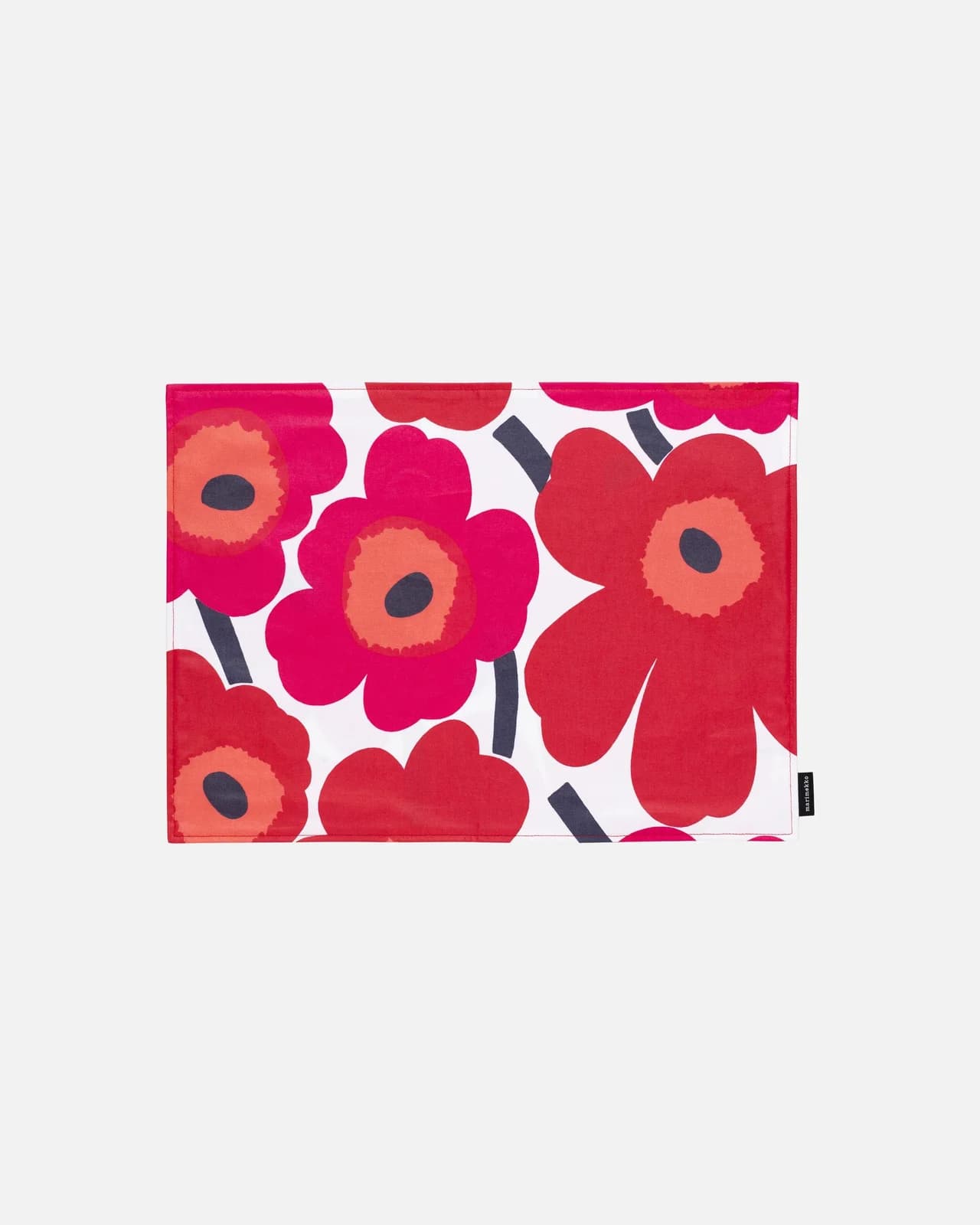 MARIMEKKO Platzset P.UNIKKO Rot/Weiß 100% Baumwolle