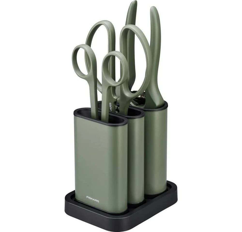 Fiskars Gartenschere 3-teiliges Set mit Halter - Bild 2