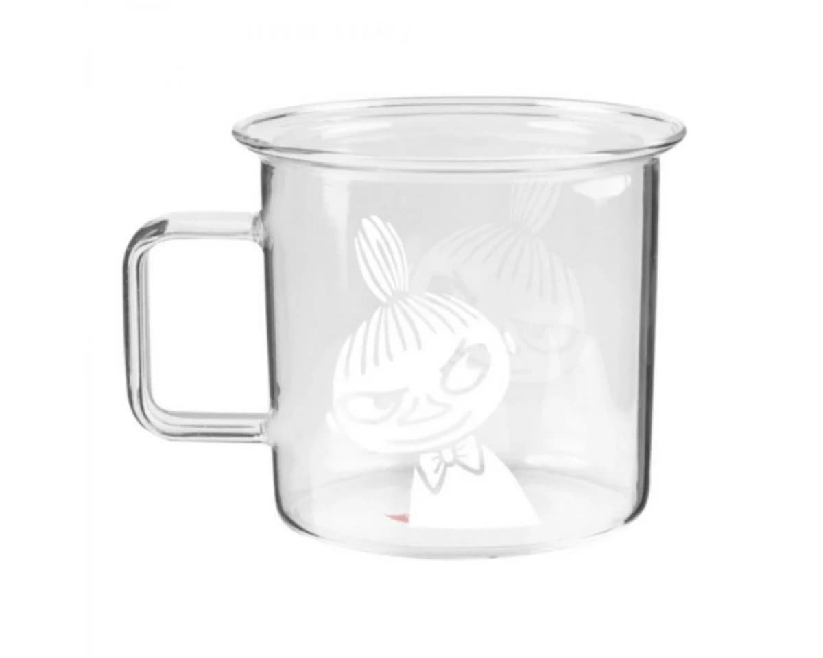 Muurla Mumin Little My Glastasse 350ml Klar - Bild 2