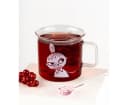 Muurla Mumin Little My Glastasse 350ml Klar Bild 3