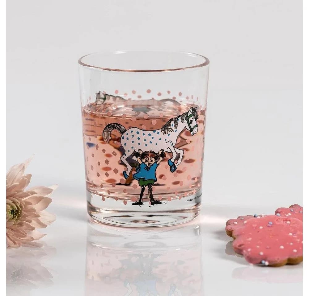 Muurla Kinderbecher Wasserglas Pippi Langstrumpf 200 ml