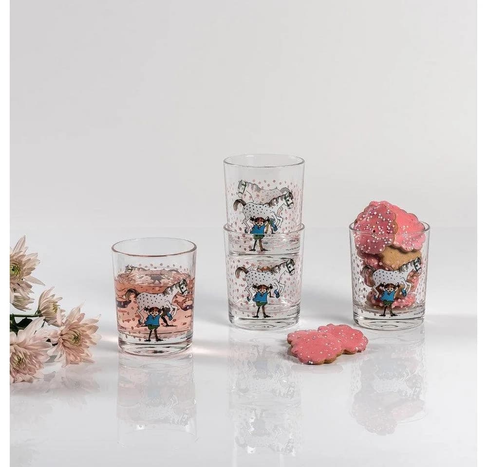 Muurla Kinderbecher Wasserglas Pippi Langstrumpf 200 ml - Bild 4