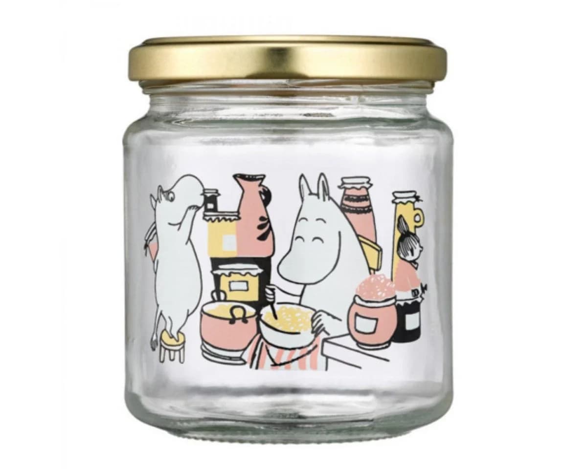 Muurla Vorratsdose Glas Moomin Jam 0,3L Schraubverschluss - Bild 2
