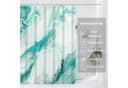 Agger Duschvorhang Modern Abstrakt Marmor Aquarell Design Wasserdicht & Waschbar Bild 4