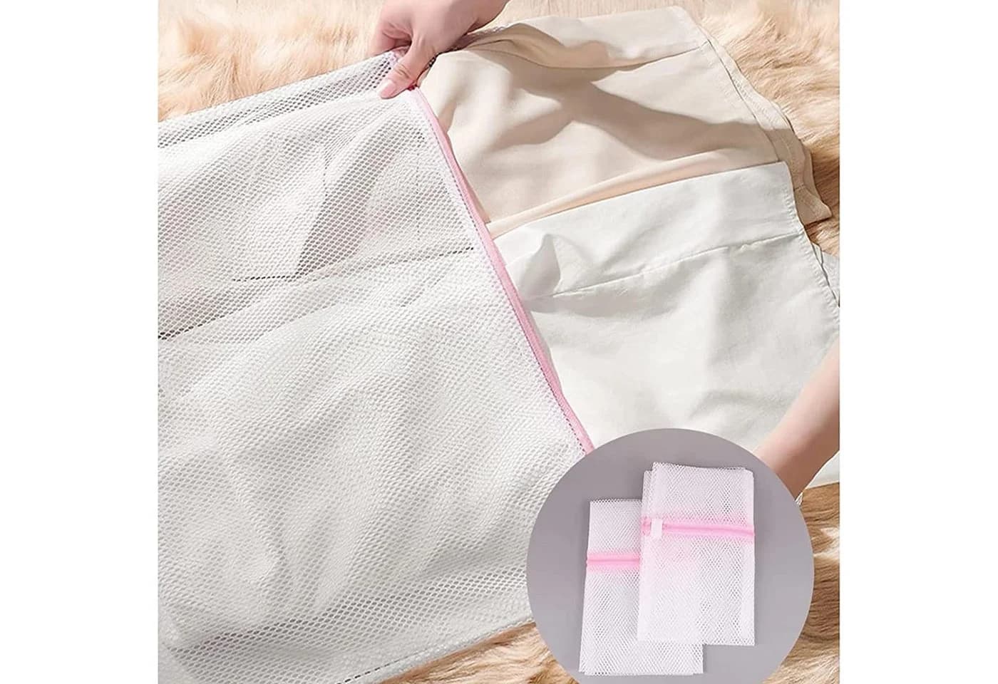 Zaewry Wäschenetz 3 Stück Polyester Mesh für Waschmaschine - Bild 4
