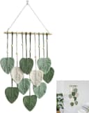 Agger Hängedekoration Makramee Boho-Stil Grün Bild 2