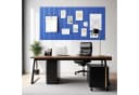 Agger Filz-Pinnwand Selbstklebend Blau Modern Bild 1