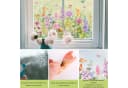 Agger Fensterfolie Blumen Schmetterling Bunt Bild 3