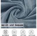 Agger Stuhlhusse Stretch Samt mit Armlehnen beige Bild 4