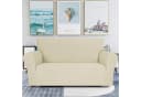 Agger Sofahusse Stretch Sofabezug Beige 1/2/3/4 Sitzer Bild 1