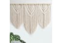 Agger Makramee-Wandbehang Groß Beige Boho Wanddeko Bild 4