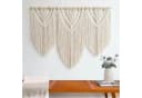Agger Makramee-Wandbehang Groß Beige Boho Wanddeko Bild 5