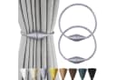 Agger Magnetische Vorhang Raffhalter 2 Stück Silber Modern Bild 2