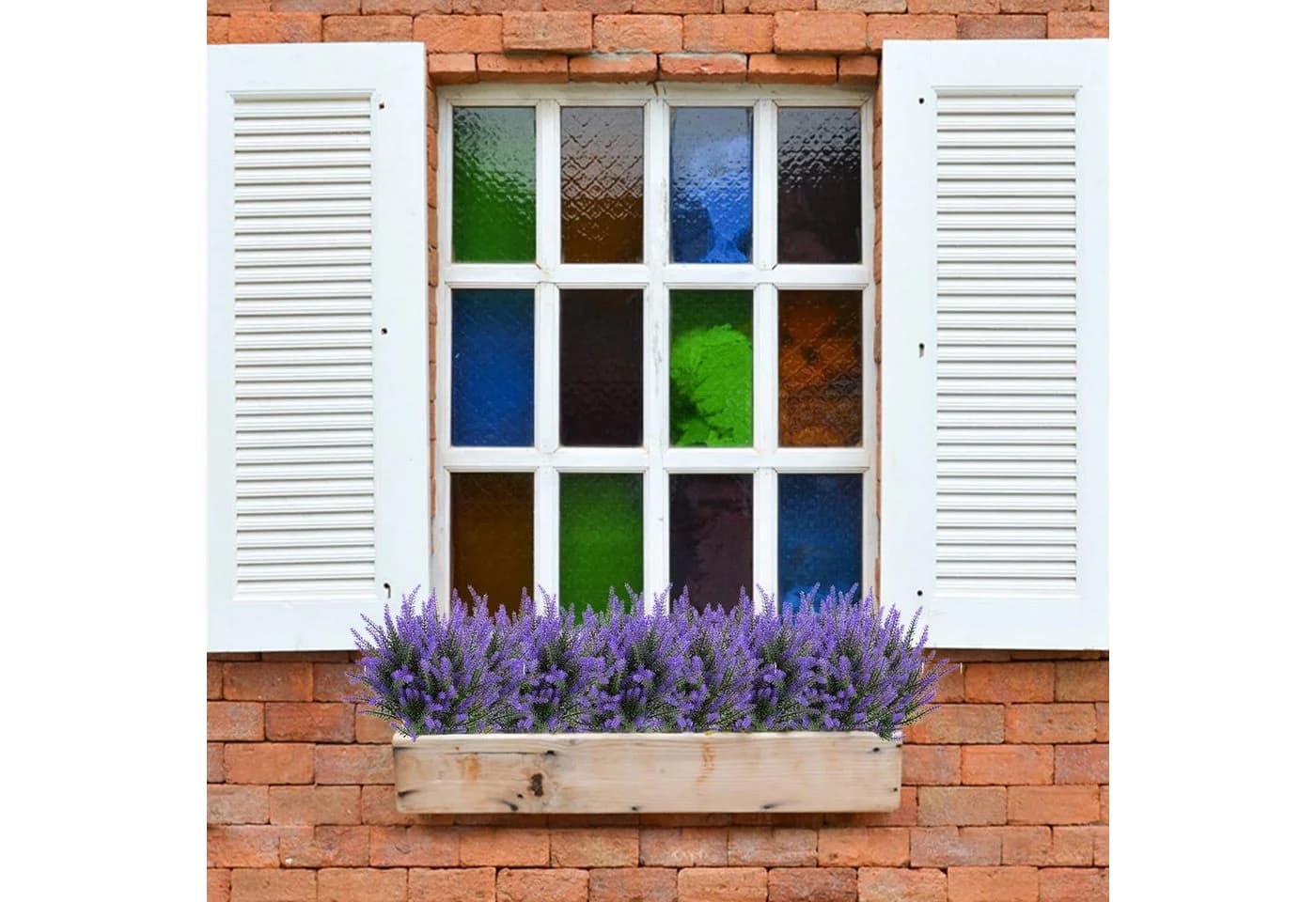 Agger Kunstblumenstrauß Lavendel 4er Set Lila - Bild 3