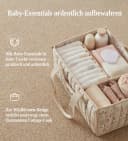 Zaewry Aufbewahrungskorb Windeltasche mit Blumenmuster Bild 1